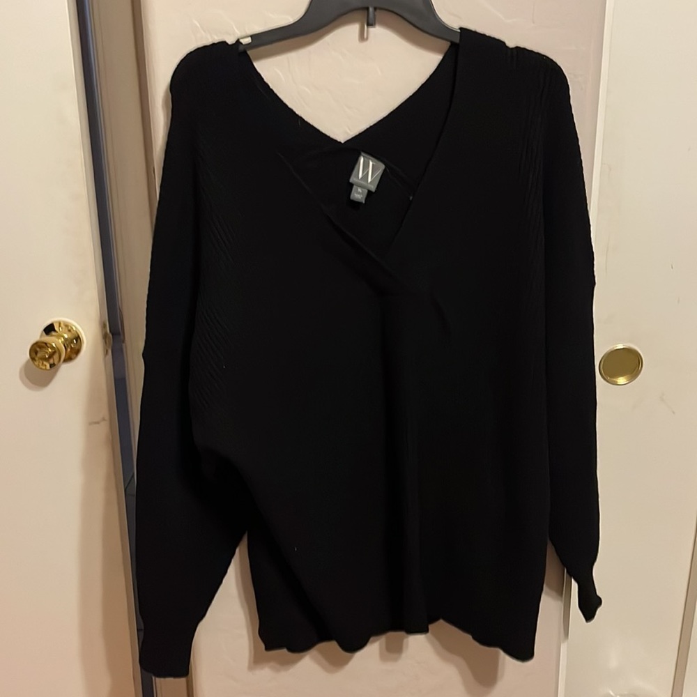 Cozy black sweater